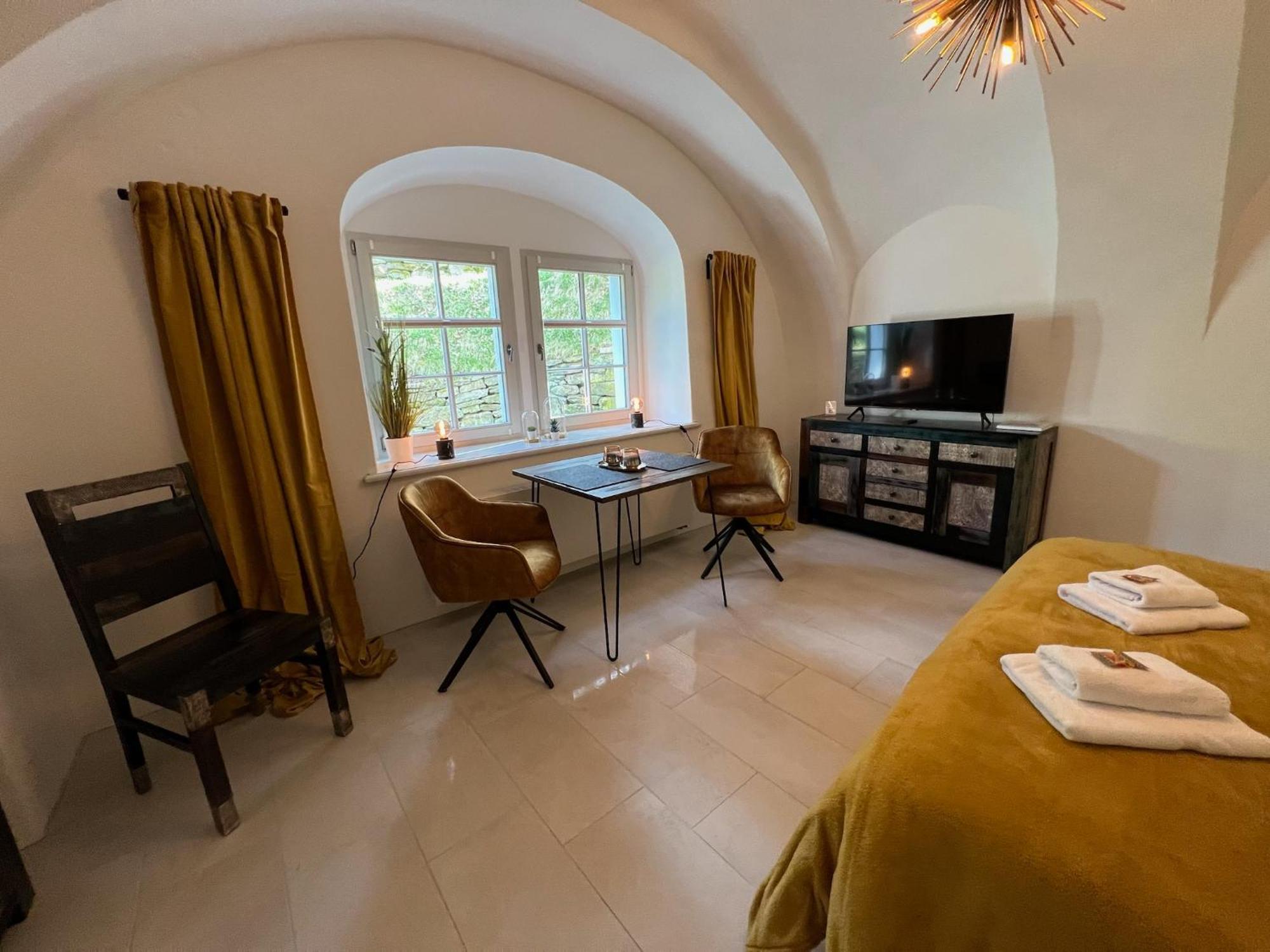 Gewoelbe-Stuebchen Im Herrenhaus Schwarzenberg  Bagian luar foto